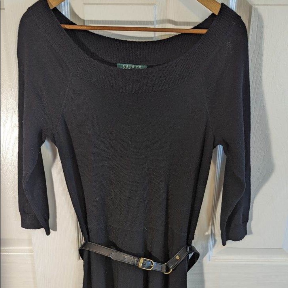 3/4 Sleeve Ralph Lauren Length Dress